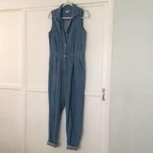 Steven Alan denim jumpsuit
